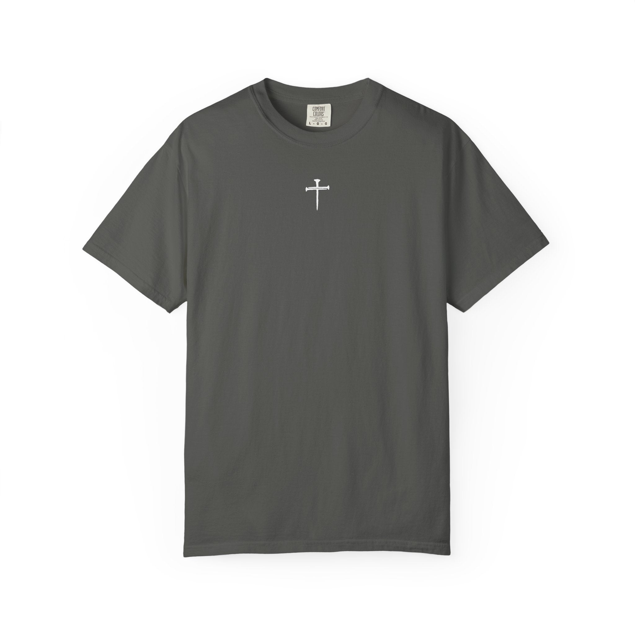 Cross Minimalist T-Shirt — Comfort Colors