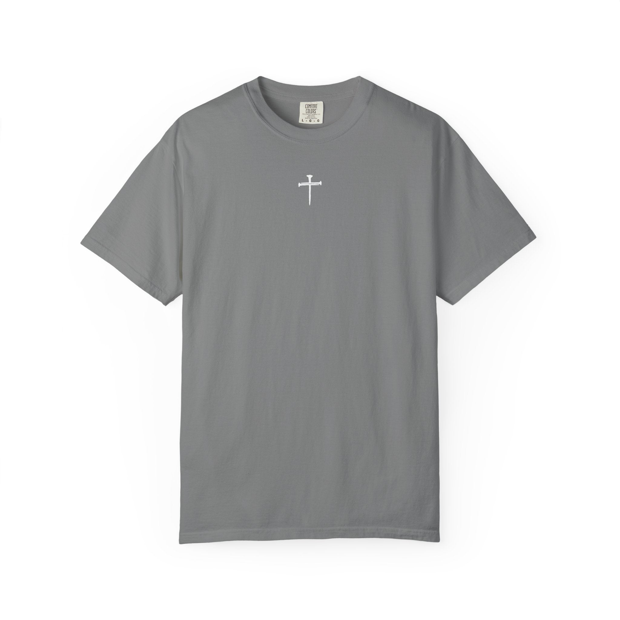 Cross Minimalist T-Shirt — Comfort Colors