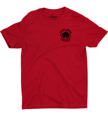 MONOGRAM BLACK - Red