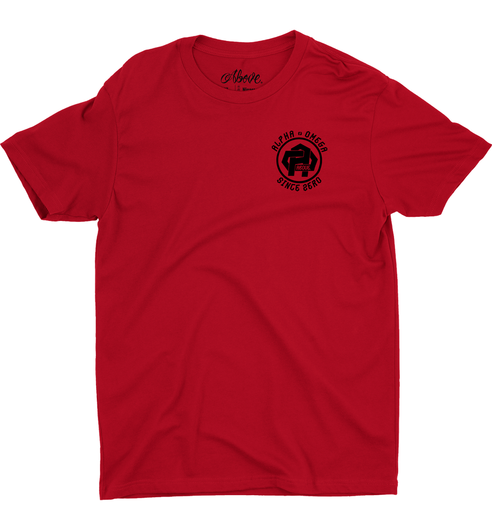 MONOGRAM BLACK - Red