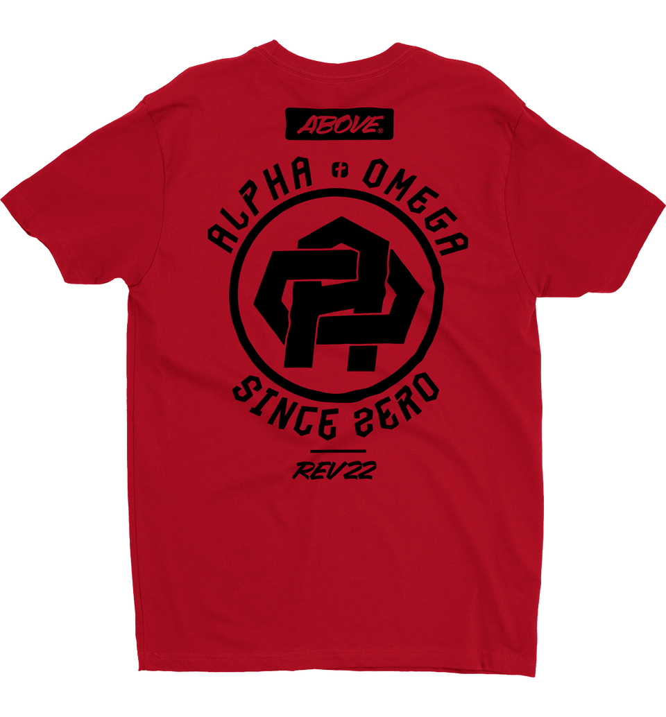 MONOGRAM BLACK - Red