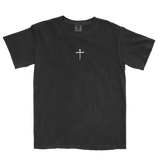 Minimal Cross Tee - Comfort Colors