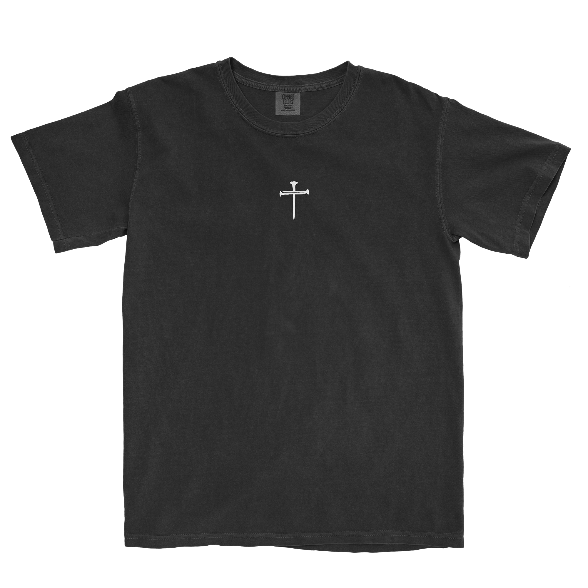 Cross Minimalist T-Shirt — Comfort Colors