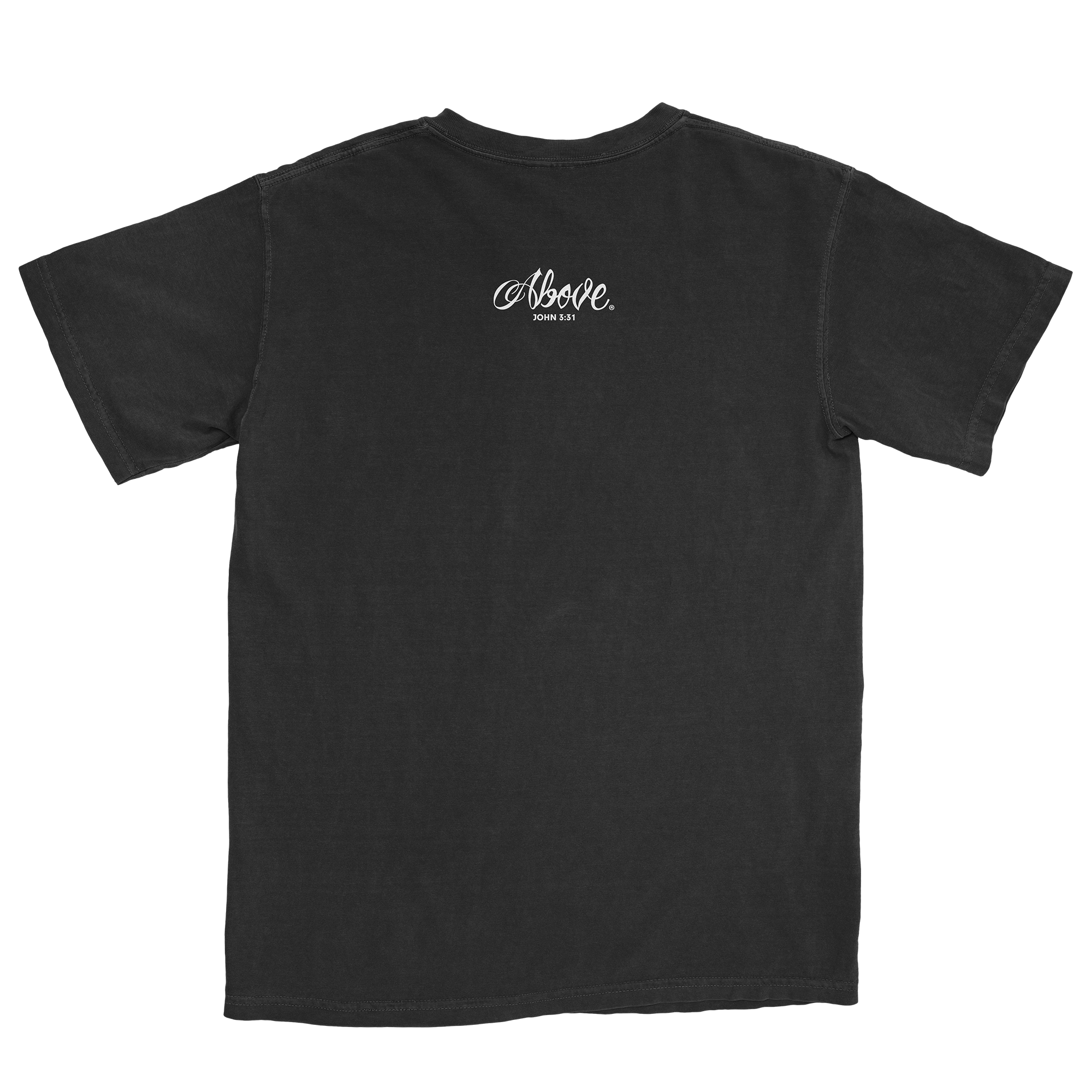Cross Minimalist T-Shirt — Comfort Colors