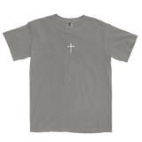 Minimal Cross Tee - Comfort Colors
