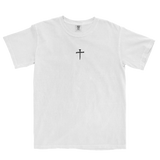 Minimal Cross Tee - Comfort Colors