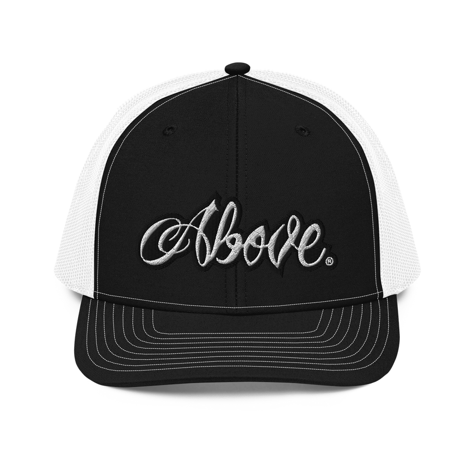 LOGOS Trucker Hat - Black n White