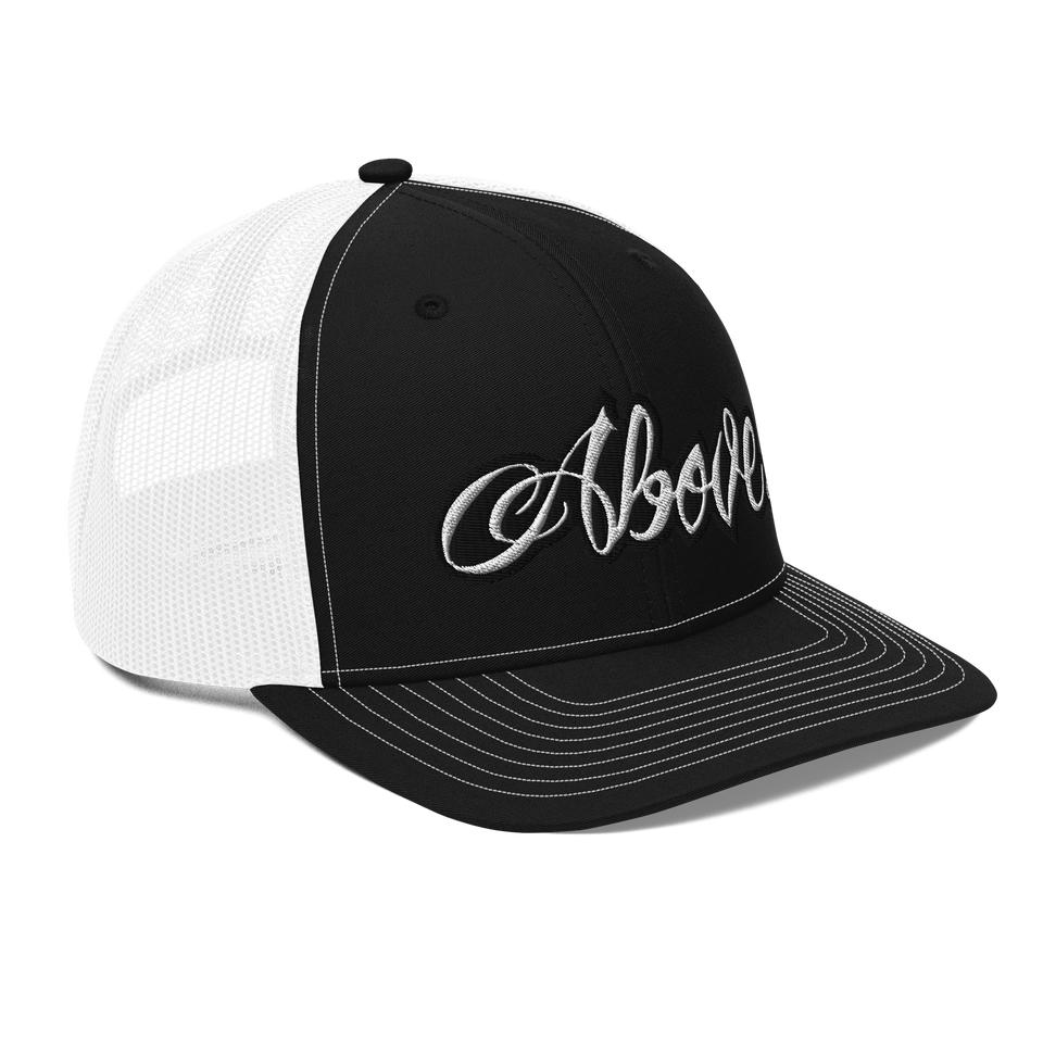 LOGOS Trucker Hat - Black n White