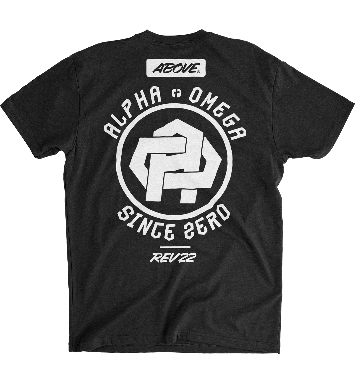 A&O MONOGRAM WHITE- Black Heather