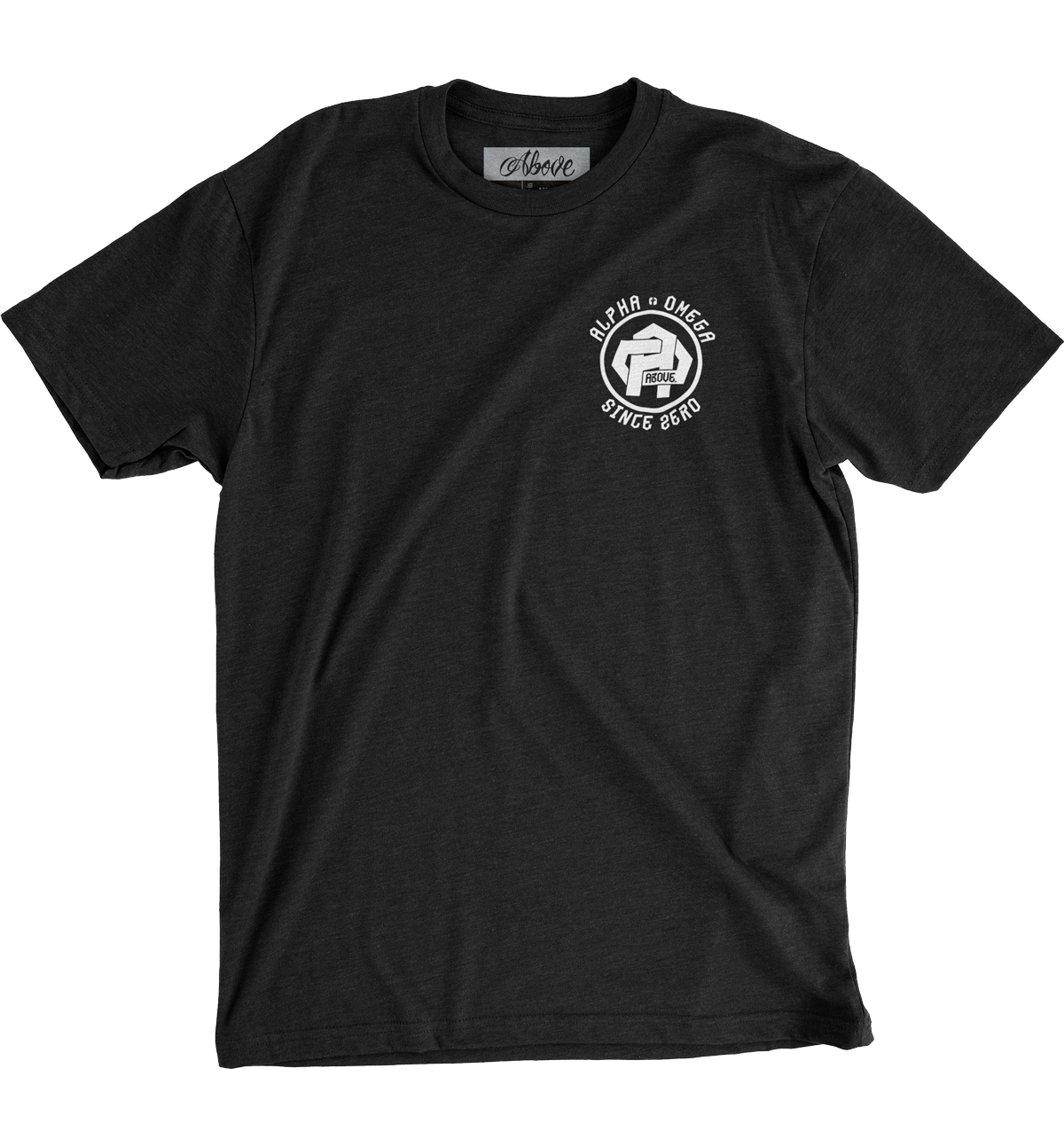 A&O MONOGRAM WHITE- Black Heather