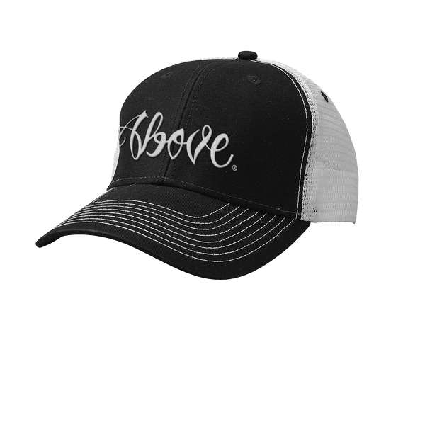 Macon Bacon Primary Logo Black Trucker Hat